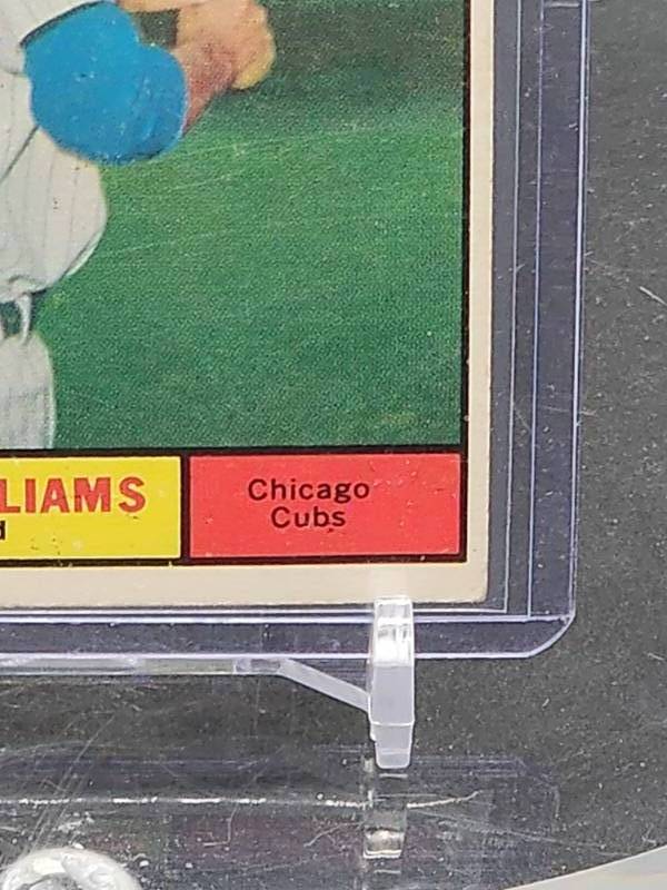 1961 Topps Baseball Billy Williams RC 141 CUBS Rookie Card 