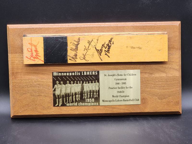 George Mikan Memorabilia at Auction