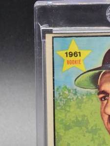 lot 67 image: 1961 Topps Carl Yastrzemski 2nd Year Baseball Card #287
