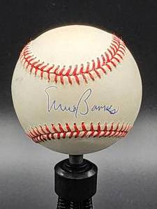 lot 34 image: Chicago Cubs HOFer Great Ernie Banks Autographed Baseball No COA