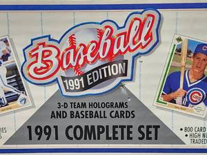lot 200 image: 1991 Upper Deck Baseball 800 Card Set Open Item