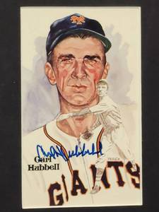 lot 165 image: Nicely Framed Autographed Player Cards by (4) Hall of Famers No COA