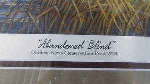 lot 29 image: Outdoor New Abandoned Blind Print