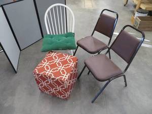 lot 92 image: CHAIRS AND MORE