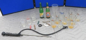 lot 95 image: DRINIKING GLASSES AND MORE