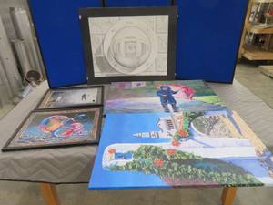 lot 101 image: PAINTINGS