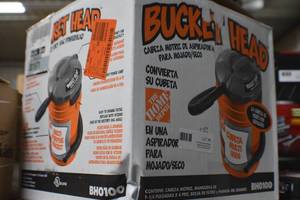 Bucket head wet dry vac