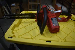Homelite electric chainsaw