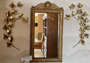 Brass Mirror and Wall Decor