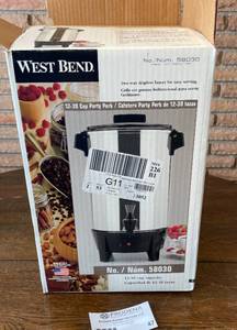 West Bend 30 Cup Coffee Maker
