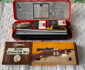 Two Vintage Gun Cleaning Kits