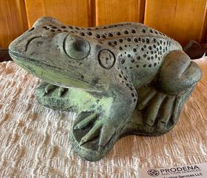 Large Outdoor Garden Frog