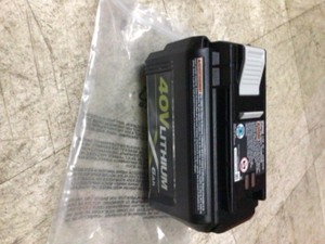 lot 18 image: RYOBI 40V Lithium-Ion 6.0 Ah High Capacity Battery