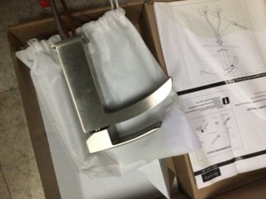 lot 26 image: ROSWELL Liberty Single Hole Single-Handle Bathroom Faucet in Brushed Nickel