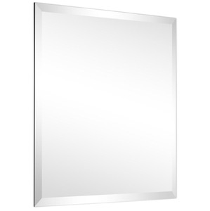 lot 37 image: Empire Art Direct Frameless Beveled Prism Square Wall Mirror(Product Width in.24 x Product Height in.24)