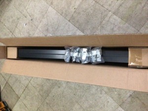 lot 42 image: Husky 36 in. W x 21 in. D Steel Shelf Set in Black (2-Pack) for Ready-to-Assemble 36 in. Garage Gear Cabinet
