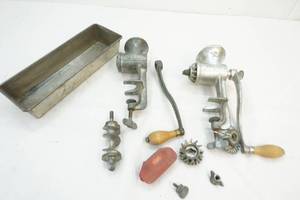 lot 24 image: meat grinders