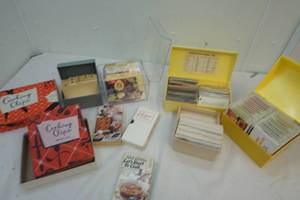 lot 37 image: recipe boxes