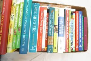 lot 39 image: dietary and health books