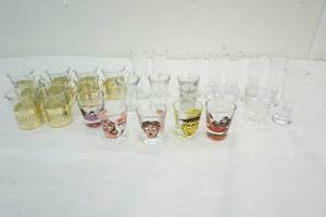 lot 41 image: shot glasses