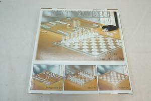 lot 60 image: 3 in 1 game board set