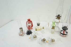 lot 87 image: oil lamps