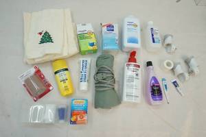 lot 134 image: self care items