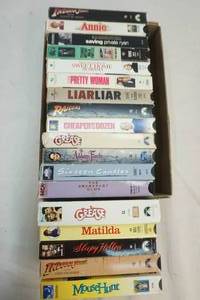 lot 143 image: VHS movies
