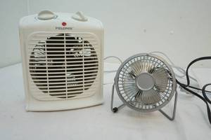 lot 170 image: heater and fan