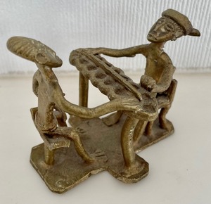 lot 76 image: Metal Ethnic Figurines
