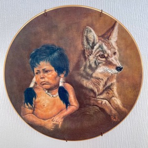 lot 74 image: Native American Collectors Plates by Gregory Perillo