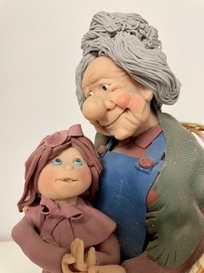 lot 97 image: Fabulous Fimo Art Figurine