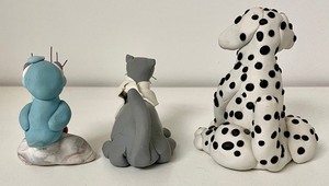 lot 98 image: Handcrafted Adorable Fimo Animal Figurines