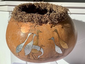 lot 103 image: Gourd Art