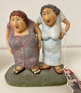 lot 121 image: Whimsical and Fun Friends Figurines