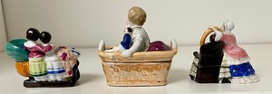 lot 166 image: Gorgeous Victorian Fairing Trinket Boxes