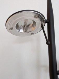 lot 36 image: Black Floor Lamp