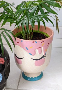 lot 206 image: Fun Ceramic Planters