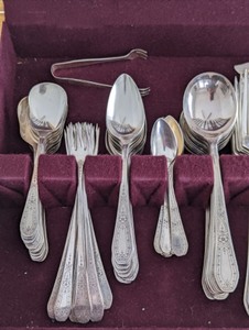 lot 212 image: Community Silver Plated Flatware