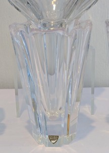 lot 224 image: Orrefors Crystal Vases