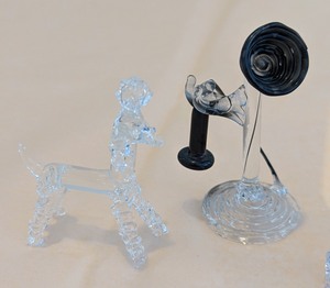 lot 276 image: Assorted Glass Figurines