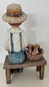 lot 199 image: Delightful Resin Statue
