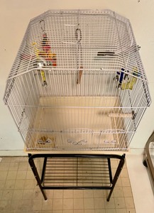 lot 377 image: Bird Cage on a Stand