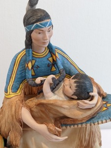 lot 287 image: Cybis Sacajawea Sculpture