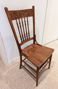 lot 299 image: Vintage Spindle Back Chair