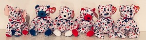 lot 334 image: Patriotic Beanie Babies