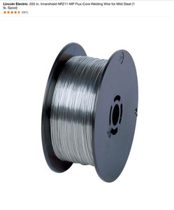 Lincoln Electric 10lb Inner Shield Wire, Welding Gloves & Hat. See Pictures