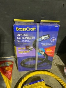BrassCraft & Other Brands of Gas Installation Kits, Cutter Set, Valves & More. Various Conditions. See Pictures