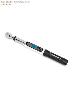 Husky 38 in. Drive Electronic Torque Wrench. See Pictures