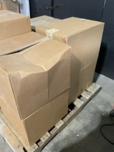 Pallet of Assorted Sizes of Fenchel Shades Lamp Shades & Accessories. See Pictures